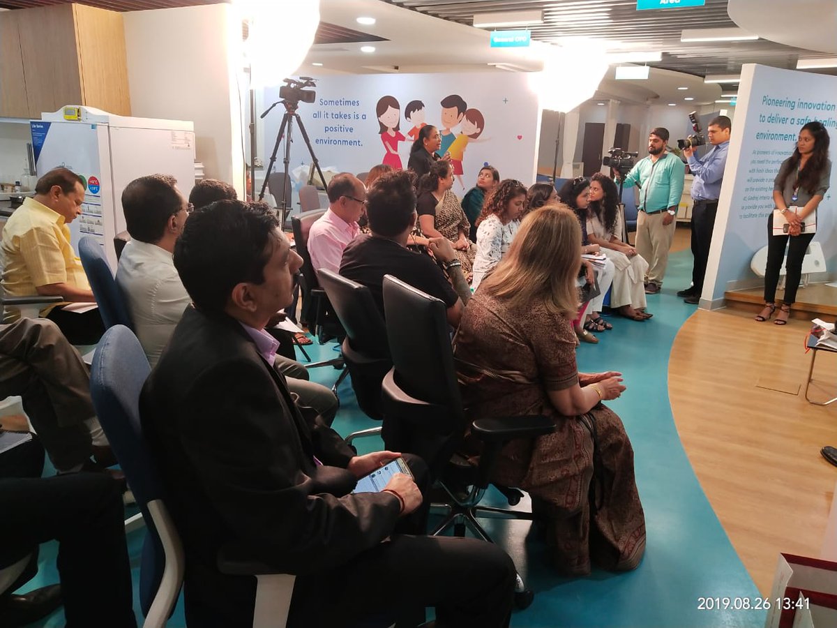plum_paradise's tweet photo. Interesting Q &amp; A session is on now  with the members panel
@masinahospital Dr. Vispy Jokhi
@HospitalHinduja Mr.Gautam Khanna
@HosmacIndia Dr. Vivek Desai
@ColumbiaAsiaIn Dr. Nandakumar jairam
 @GodrejInterio4U #HealingSpaces https://t.co/cB0ViFQuBG