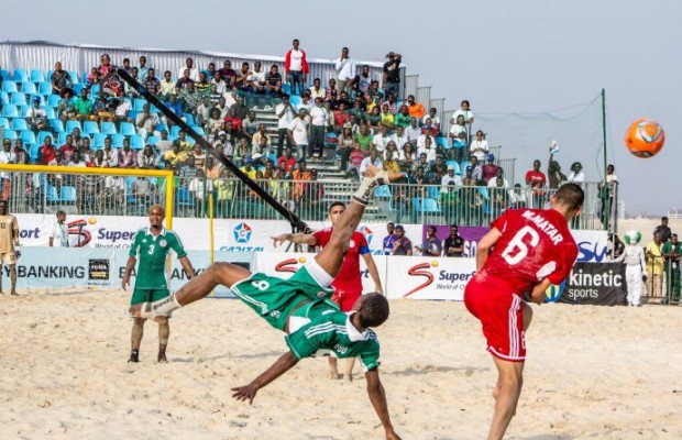 ELEGBETE1's tweet photo. Hi guys, @iamzeezaga, that is beach soccer legend and icon is in the @ELEGBETETV studio this morning, is there any question you want to ask him. The show is #OneVsOne just ask the question using the hashtag so we can track it. It would be hot, spicy and explosive, be part of it https://t.co/fT4ttcCmkN