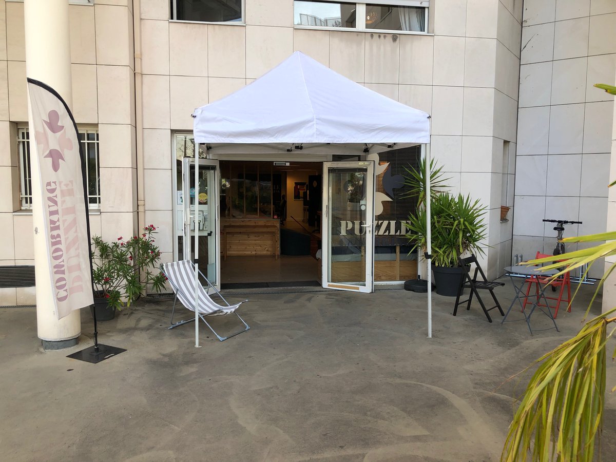 PuzzlecW's tweet photo. C'est reparti pour une année! La #rentrée c'est maintenant! Encore un peu en mode #vacances... #coworking https://t.co/YqkPTgkz5Z