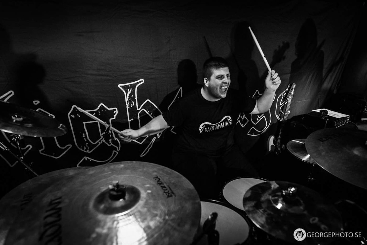 DStamoglou's tweet photo. A great shot from the amazing George Grigoriadis!!!
#nightrage #metal #drums #melodicdeathmetal #sweden #uppsala #live #show #EuroTour https://t.co/ir0gGSTtQq