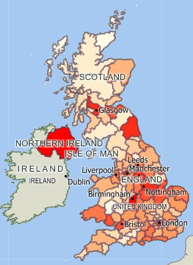 eXPD8Analytics's tweet photo. Want to see your sales mapped across the country? Talk to us about using heatmaps to visualise your data to go with the rest of our excellent sales analysis abilities! #SalesAnalysis #Data #OurServices https://t.co/G22Liq0lh9
