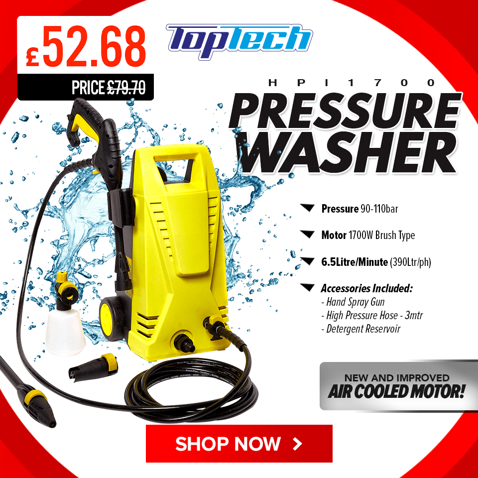 CarParts4LessUK's tweet image. 💧 🚘 💧Top Tech HPI1700 Domestic Pressure Washer

✅ Free Delivery

Shop Now 👉 - ow.ly/ufcq50vFpoH

#DomesticPressureWasher #TopTech #CarParts4Less

T &amp;amp; C's Apply