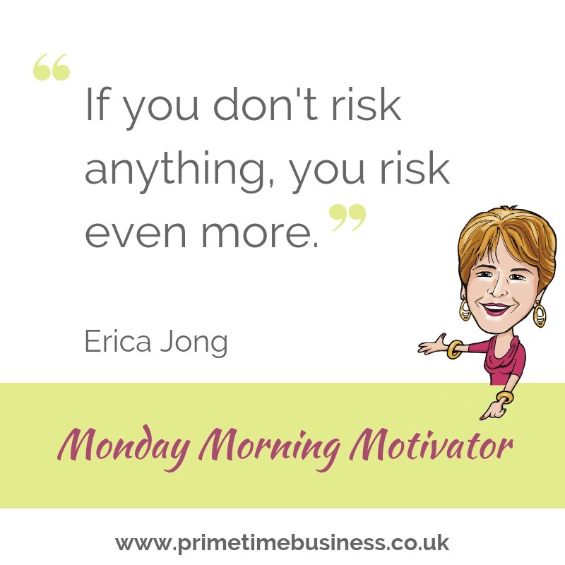 KarenKnott's tweet photo. Monday Morning Motivator: "If you don't risk anything, you risk even more." Erica Jong

Something to consider on this gorgeous, sunny Bank Holiday Monday! Have a great day! https://t.co/oC3AlnUo3J