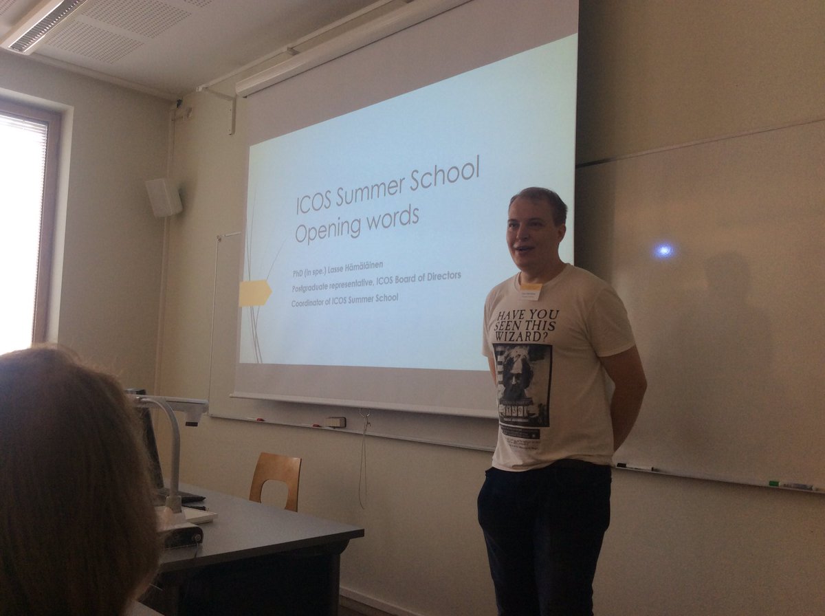 ainiala's tweet photo. ICOS Summer School ”Methods of onomastics” is about to start! Exciting! We have 21 doctoral students from (almost) all over the world. #onomastics #names @ICOSnews @HYhumtdk https://t.co/TwUN86GdSz