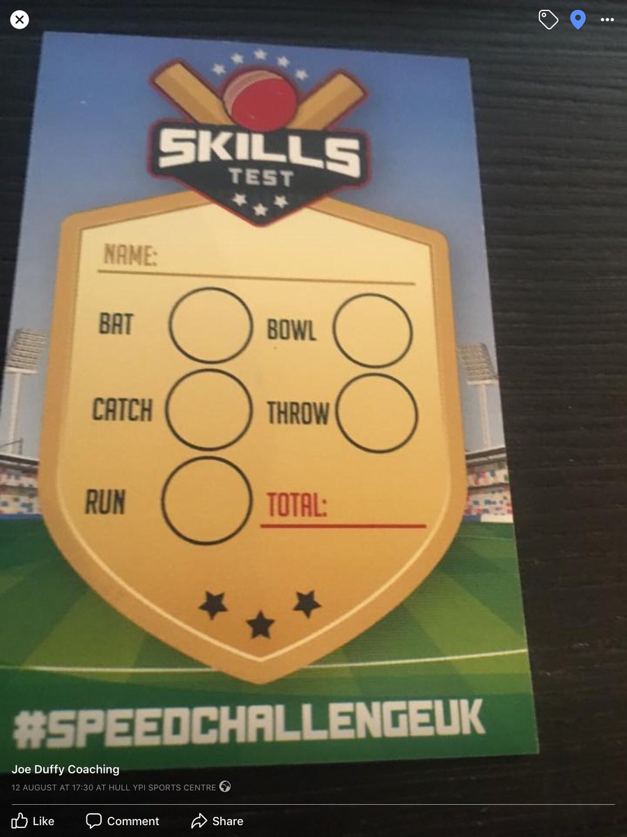 JduffyJoe's tweet photo. Thur 29th Fri 30th August @First4_Cricket #SpeedChallengeUk Cricket camp @HullCricketClub @SGYorkshire
#TapeBall #TestMatches #T20 #FastestBowler #FastestThrow #EASTvWEST #Ashes @SuttononHullCC @HullZingariCC @CottinghamCC @MarkTomo1973 @YCCC_YCF https://t.co/0XlVGEV25z