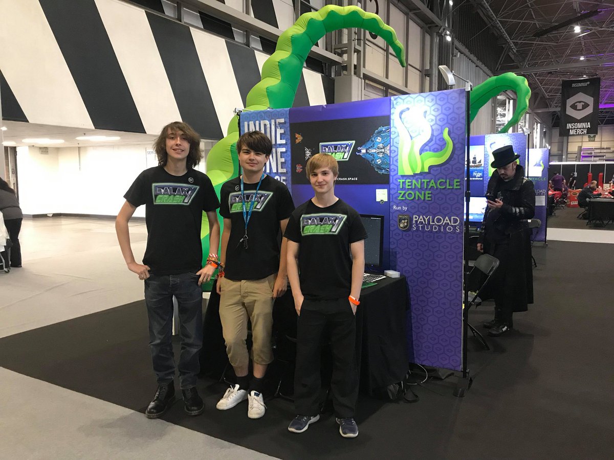 BubbleMapGames's tweet photo. It's the final day of @IGFestUK! Come down to the Indie Zone (@TentacleZone ) to play Galaxy Crash (and the other awesome indies) before launch on Friday!

https://t.co/Ze0xlg7WJy https://t.co/f93RUZlqQH