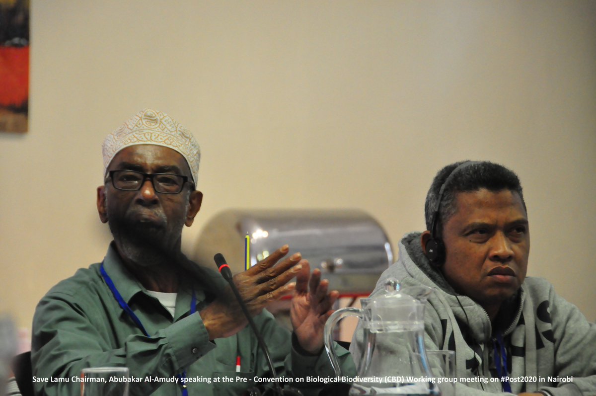 The projects ongoing in Lamu [Lapsset] is definitely going to alter our biodiversity. The #CoalPlant for instance will greatly undermine our environment in ways that'll make it difficult to restore our biodiversity - not to mention our health ~<a href="/savelamu/">Savelamu</a> Chair, Abubakar Al-Amudy