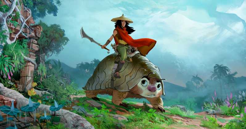 persodisney's tweet photo. #D23Expo Les Walt Disney Animation Studios ont présenté leur film d'animation qui suivra #Frozen2. Il s'intitulera Raya and the Last Dragon et aura pour héroïne une princesse du sud-est asiatique doublée par la comédienne Cassie Steele. #Disney #RayaAndTheLastDragon #Raya https://t.co/3bnGHtxTlx