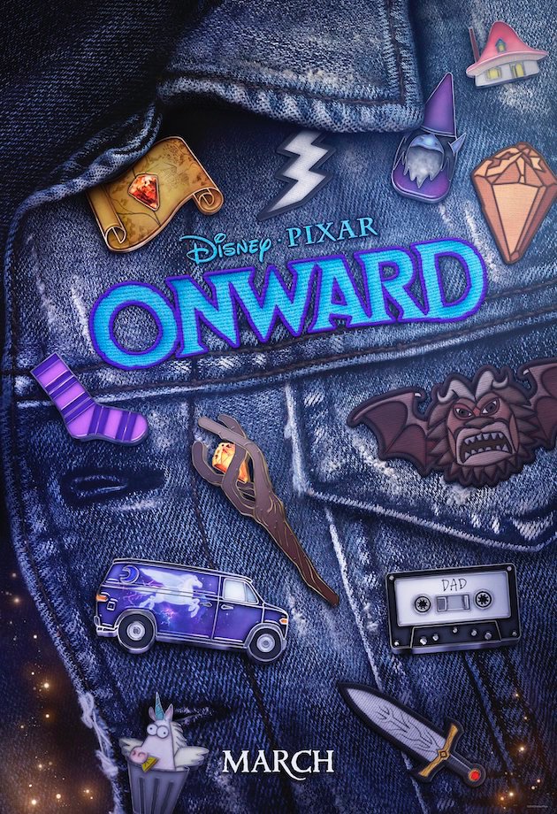 persodisney's tweet photo. #D23Expo Une nouvelle affiche et un nouveau visuel pour En Avant #Onward des studios #Pixar ont été révélés. Au cinéma en mars 2020. #PixarOnward #Disney https://t.co/utldfhnUH6