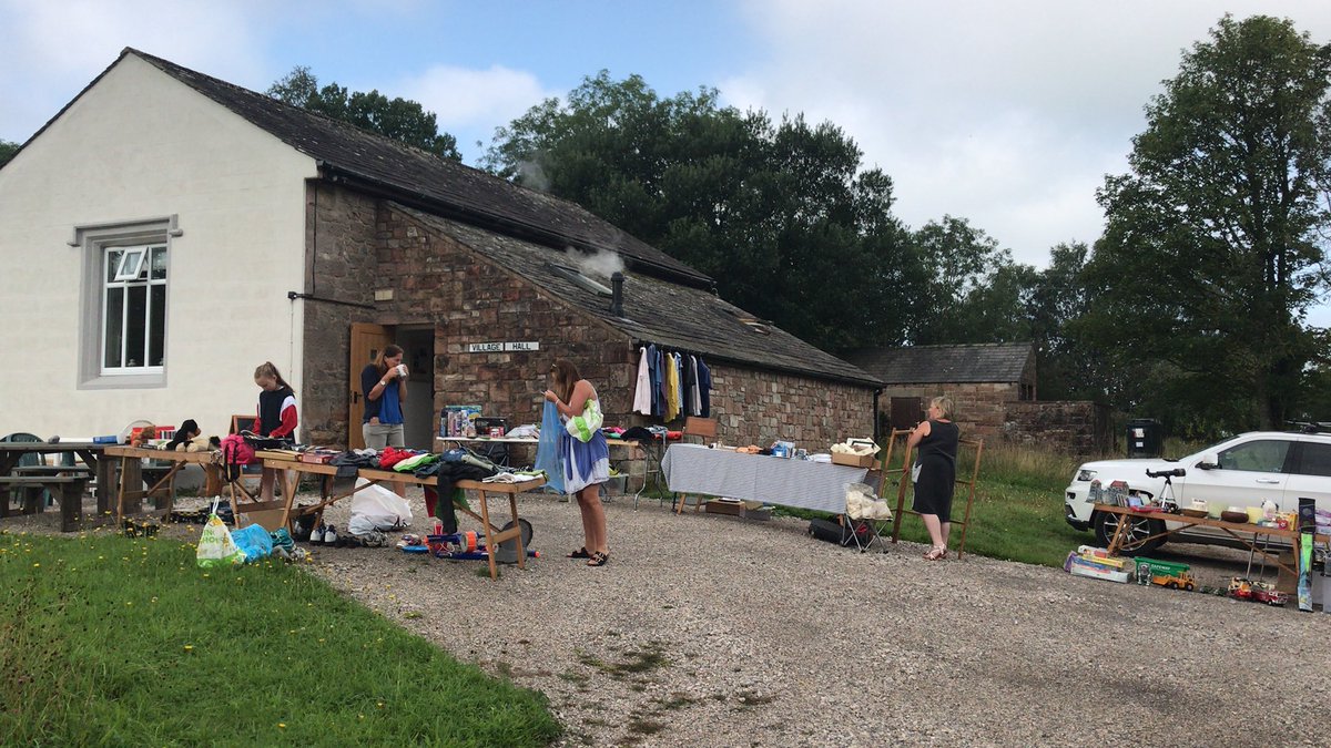 Neiltjoinery's tweet photo. Ormside village hall tabletop sale!! Plenty of bargains to be had!!! Cream   Teas, sandwiches and cakes!! Starting from 11 #notjustlakes #edenvalley https://t.co/xCe9DaUO5c