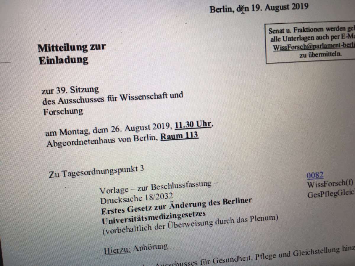 Seb Schlusselburg On Twitter Und Jetzt Anhorung Im