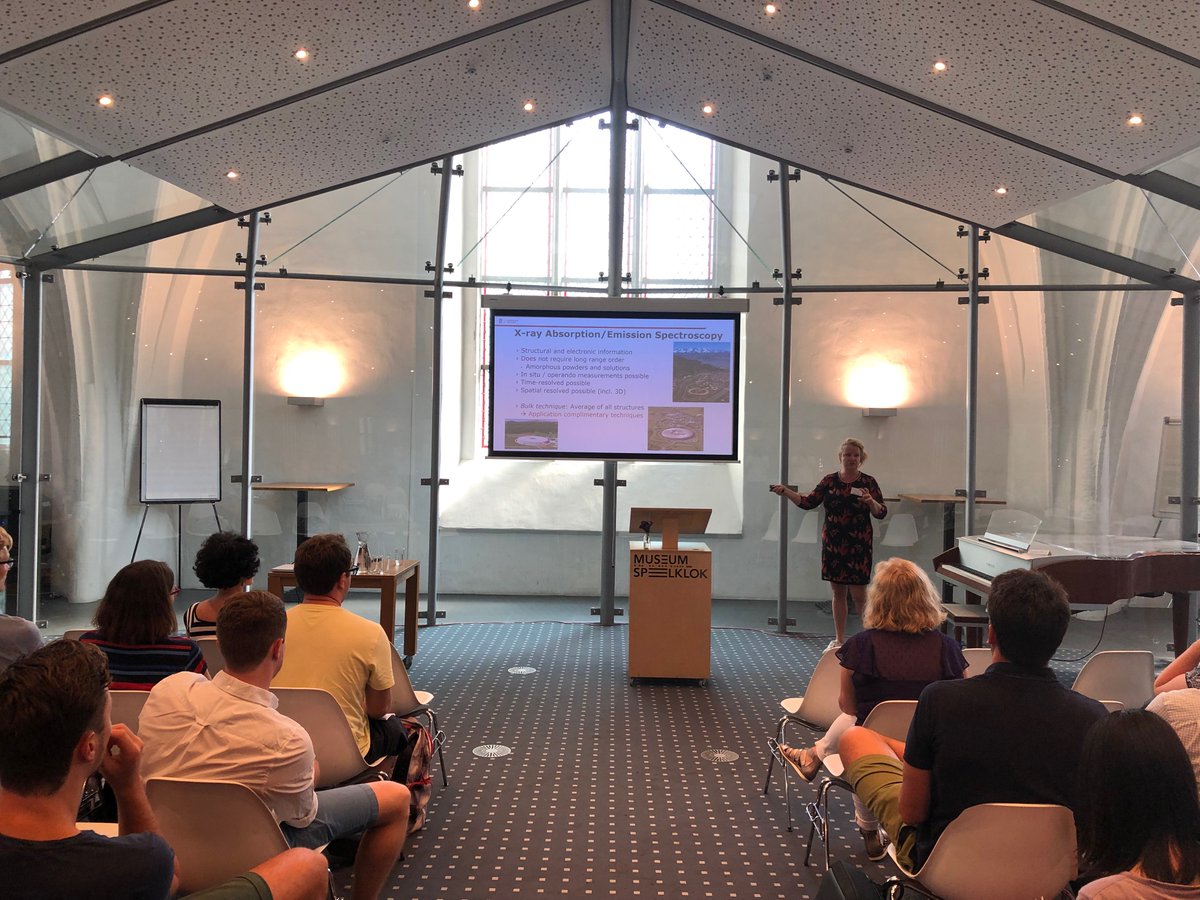 BWeckhuysen's tweet photo. The 3rd day of #CatalysisConnected in the Museum Speelklok (Utrecht) started with great lectures by Bas de Bruin (Amsterdam), Nathalie Katsonis (Twente) &amp; Moniek Tromp (Groningen).

A nice mix of homogeneous &amp; auto-catalysis, organic &amp; supramolecular chemistry, and spectroscopy. https://t.co/oIJfAzG3mr