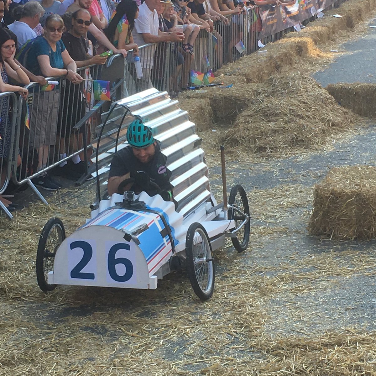 The final top ten @MicklegateRun Soapbox Race has begun! #LetsSoapbox