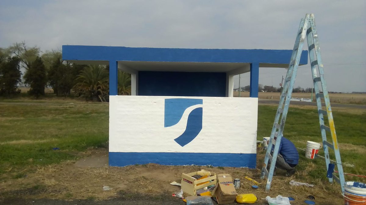 CuraAlessandro's tweet photo. #InesIndart Estamos trabajando en tareas de acondicionamiento, pintura y mantenimiento en diferentes puntos de la localidad. https://t.co/UpXnoCD2cf