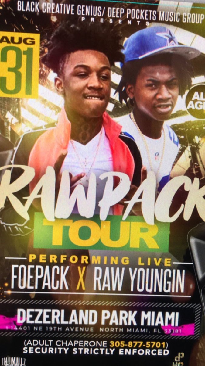 FoepackG's tweet photo. Aug 31st 🗣🗣🗣 GETCHO TICKETS NOW 📥 We Going Live Next Week !!!! https://t.co/uIqqbXqydG https://t.co/U6m9ywHqrB