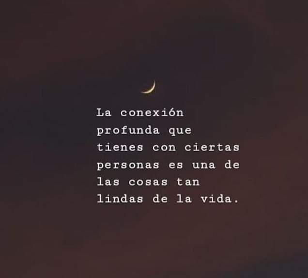 La conexión profunda💫