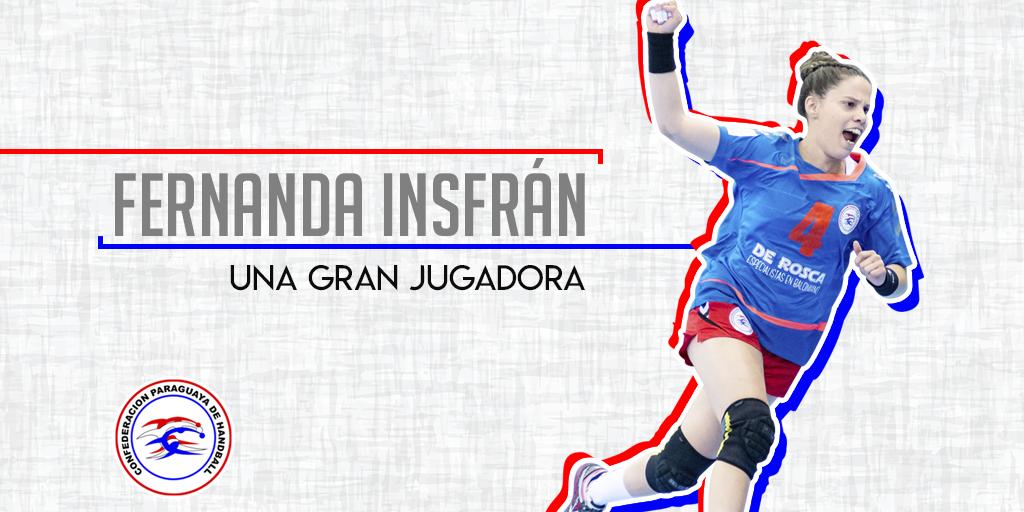 PrensaCPH's tweet photo. ➡ Fernanda Insfrán es una de las mejores jugadoras de handball en el país. Posee una carrera brillante en el handball nacional e internacional, hasta el día de hoy aporta su talento a la selección nacional, además de destacarse en importantes torneos de clubes españoles. 💥🤾‍ https://t.co/vk7F2FZL4g