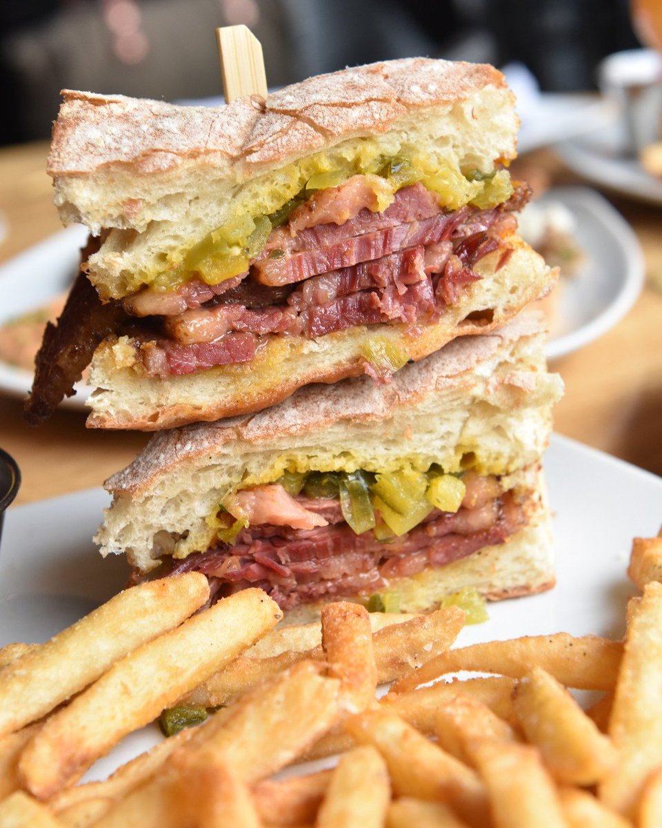 The Wild Boar Shoulder "Cuban" sandwich, should make your lunch decision a lot easier today.
