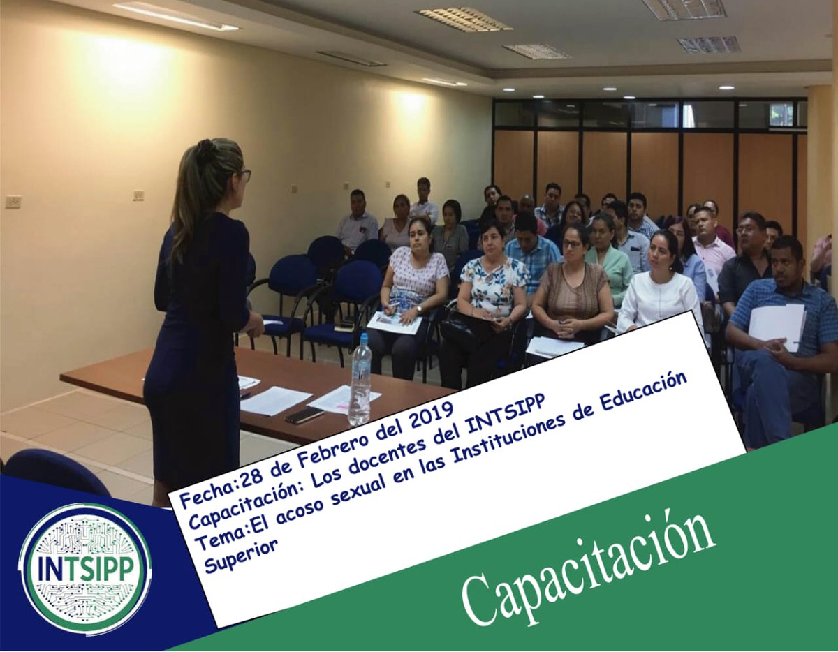 intsipp's tweet photo. [Actividades INTSIPP] Docentes del @intsipp capacitandose sobre: El acoso sexual en las Instituciones de Educación Superior. https://t.co/4jayA6CaMk