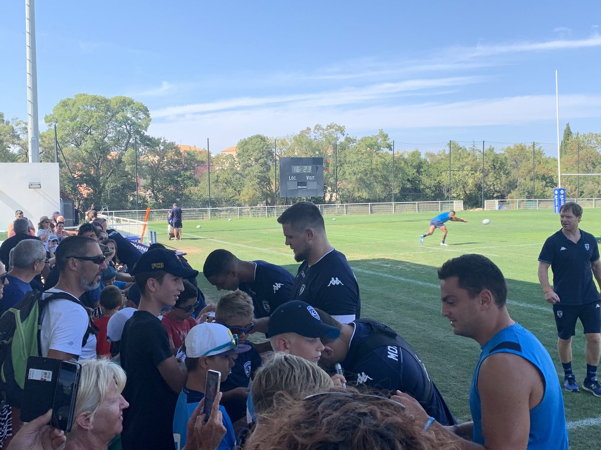 Fin de l’entraînement : la #TEAMMHR toujours au soutien  😌