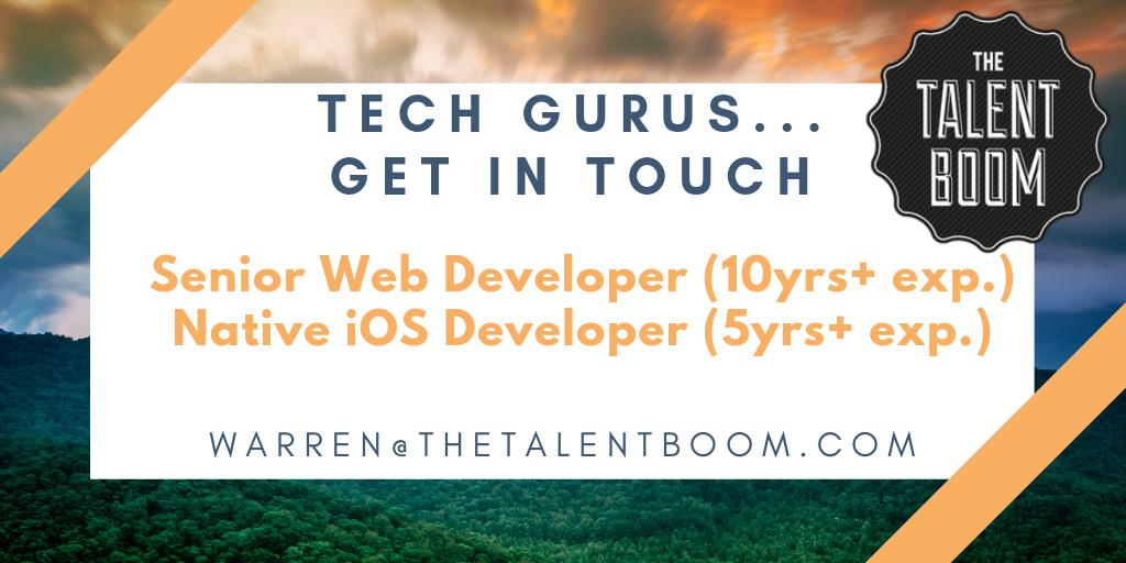 Want to work for an AMAZING dev house, based in Bedfordview, driving a great international app? 
Happy to look at any interested candidates willing to relocate to the City of Gold. 
Hit me up...
#tech #devs #developers #johannesburg #relocate #techy #guru #apps #cityofgold #share