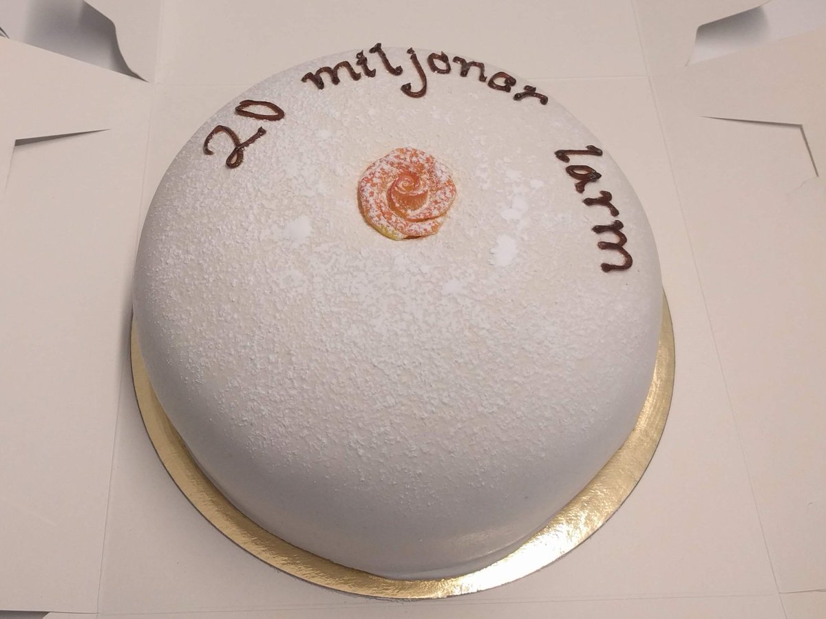 The Stockholm office celebrated with cake at the news of having reached 20 million alarms. Today we also have a rate of just under 1.5 million alarms per month.

#Skyresponse #iot #alarms

skyresponse.com/news/skyrespon…