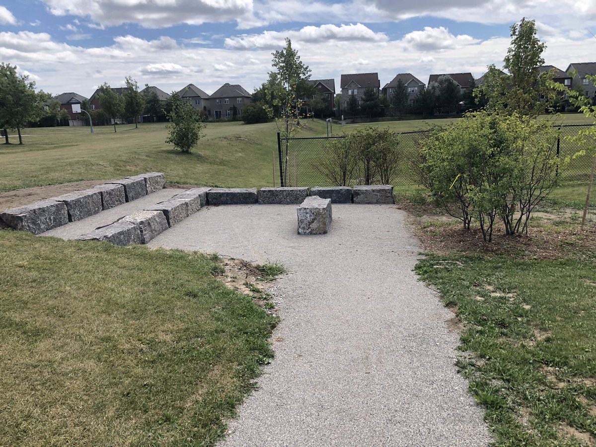 The outdoor classroom is ready to be touched and transformed by the students <a href="/FFMcGinnCES/">Fr. Frederick McGinn</a>   Thank you CSC for your effort and support in making an outdoor learning space. <a href="/ycdsb/">York Catholic District School Board</a>