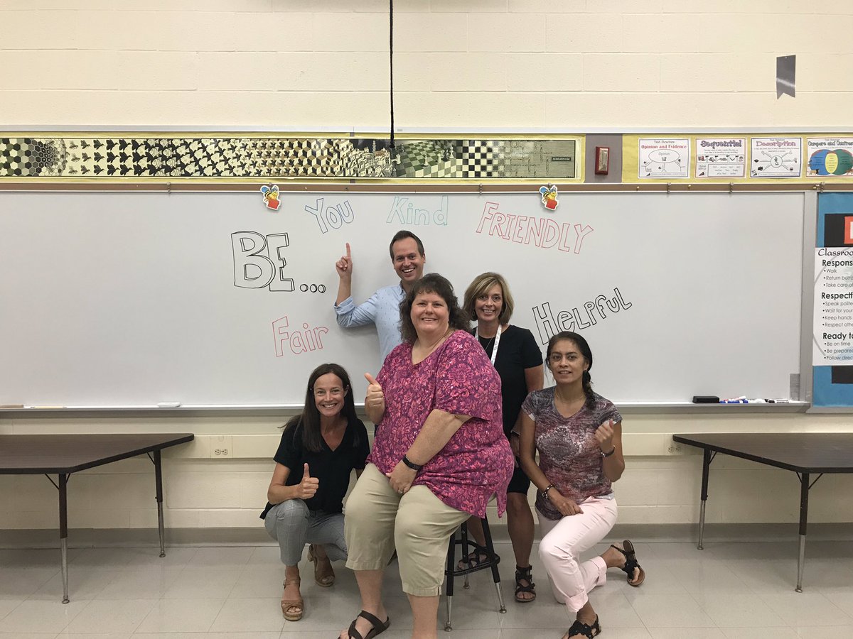 Be...ready for a great year! <a href="/LakeshoreWO/">Lakeshore Elementary</a> #gowo #whoweare