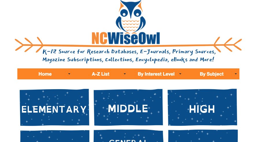 ncdpiDTL's tweet photo. Celebrating 20 years in NC Schools! Check out #NCWiseOWL 's new look and the treasure trove of high quality resources. https://t.co/nF4ool8MD0 #nced #ncdlcn #ncdli https://t.co/xeY4SB3V58
