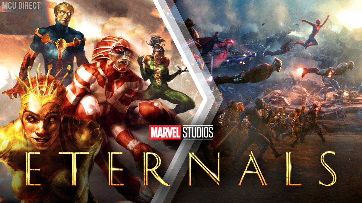 MCU_Direct's tweet photo. #TheEternals movie will plot "the building blocks of the MCU," teases actor @kumailn: "It really is about the beginnings of the Marvel universe." https://t.co/1iqbh4sEIs https://t.co/xMg0oynXtM