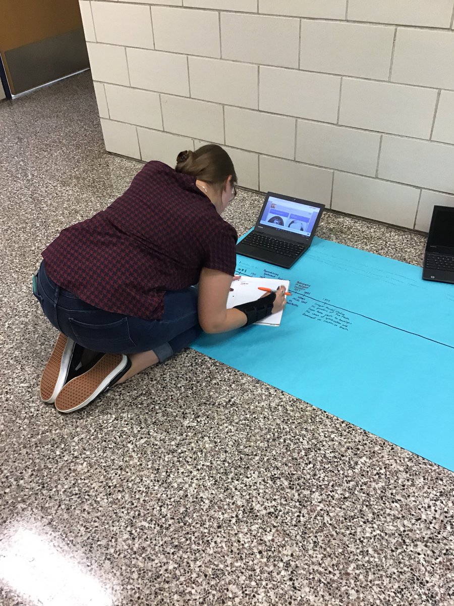 KYbiotech's tweet photo. Biotech students are working hard on their timeline! #biotech https://t.co/BUVtt4AIU4