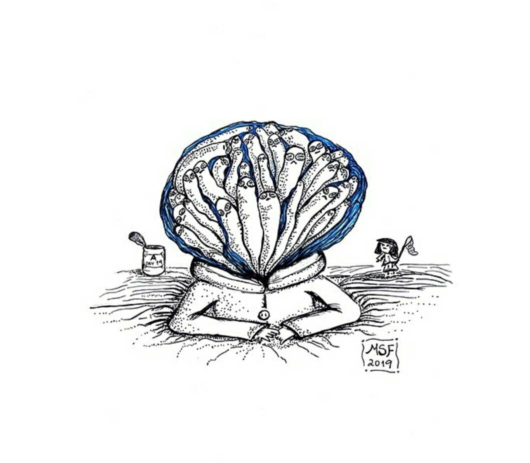 viciouscyclepmd's tweet photo. LOVE a bit of PMDD artwork- very therapeutic and great for awareness.
Have you checked out this new insta account by @savfortunato (insta name @mareritina) "Drawing Away My PMDD"?
#pmdd #pmddawareness #pmddsucks https://t.co/SYcNXsxlLY