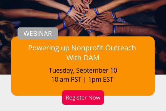 Canto's tweet photo. Yes, you can transform your nonprofit outreach with #DAM! Join Jenny Lee, creative director at Oklahoma Medical Research Foundation, and Canto to see how. https://t.co/SUglRxTkPt https://t.co/eKCCuYEpzu