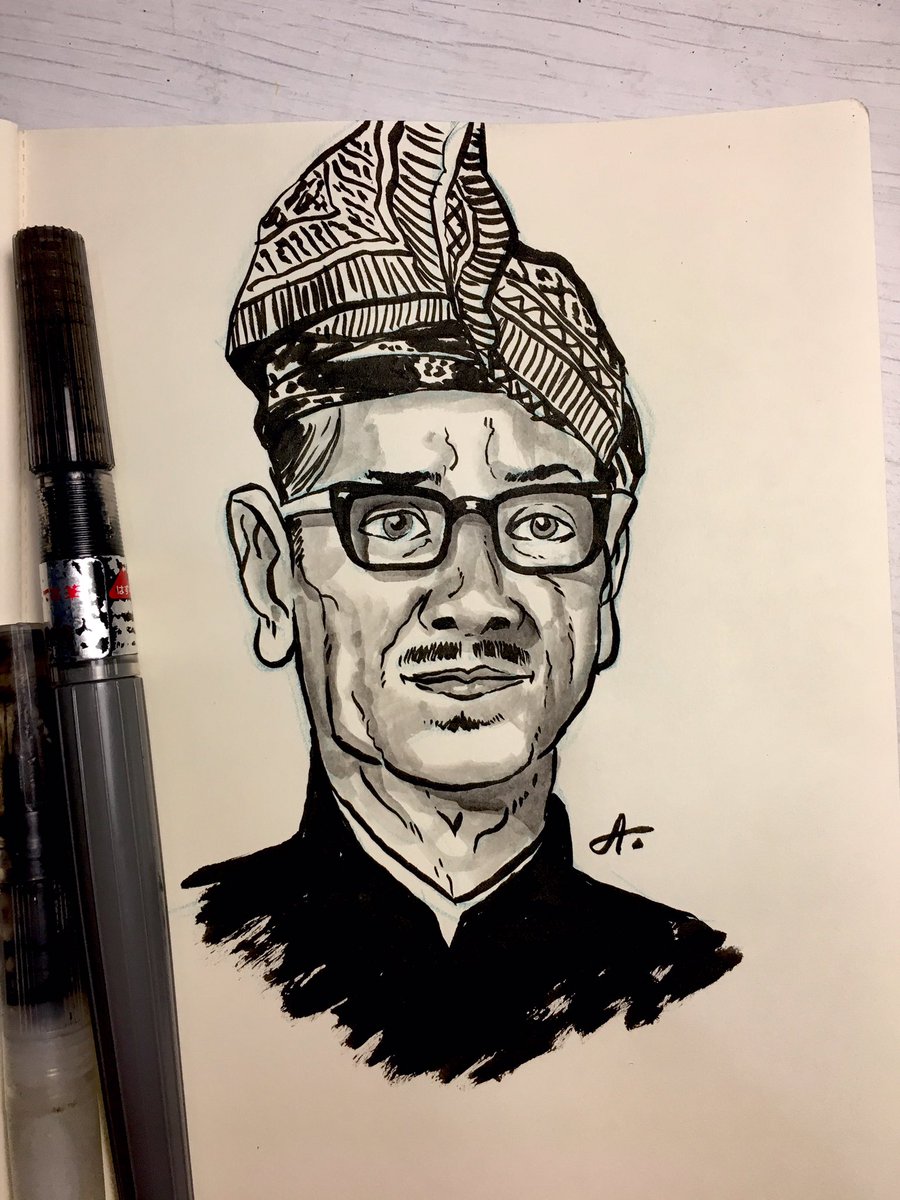 ArifRafhanDraw's tweet photo. โTunkuโ
#HariKebangsaan2019
#Merdeka2K19 #MerdekaKU #sketch #art https://t.co/qbTAMO0fls