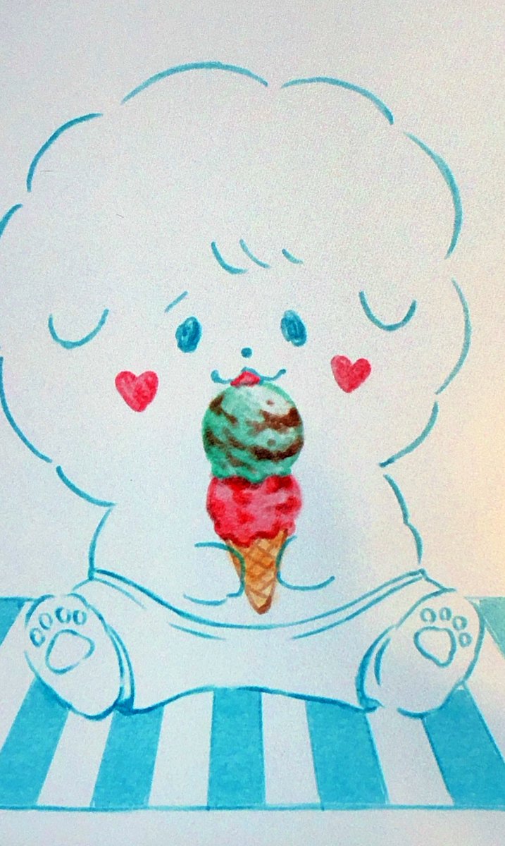 🌺イラストが出来るまで🌺

ラフ→塗り→描き込み&amp;塗り→→完成 