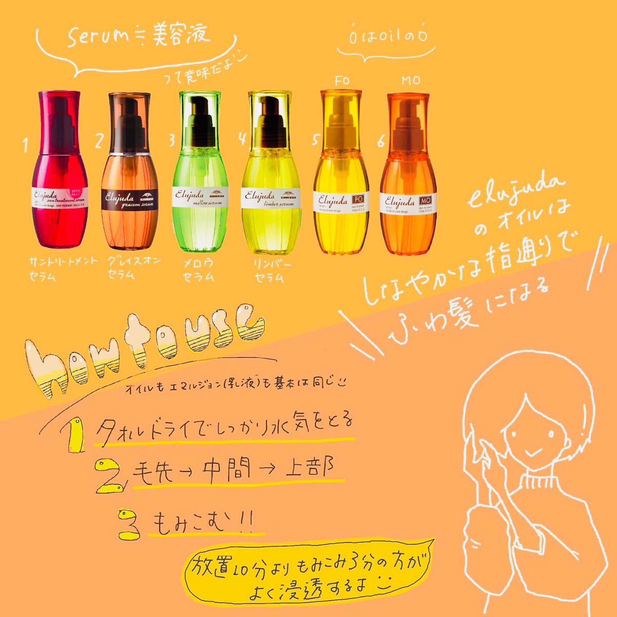 洗い流さないトリートメント