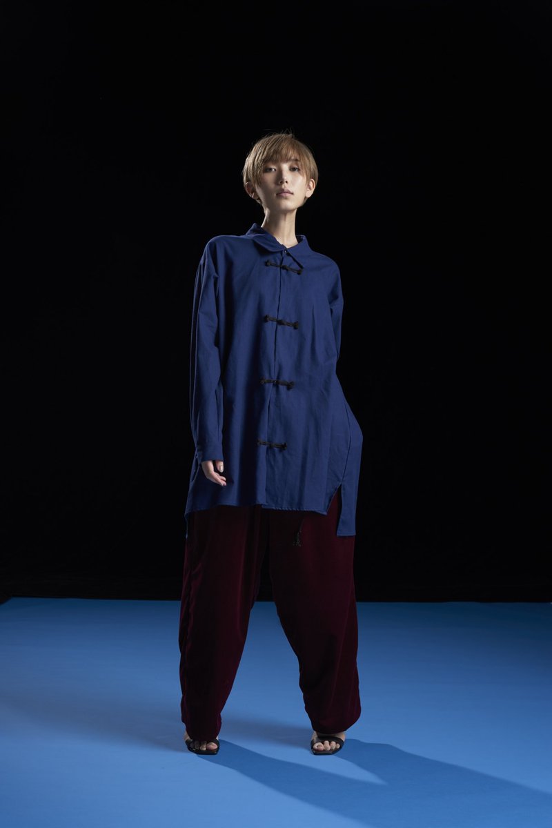some0658's tweet photo. 4th collection【 表裏のエラッタ 】

「 戯曲 China shirt / 花紺青 」

model :: 光宗 薫(@mtmnkor)

https://t.co/AjrrEkuZP8 https://t.co/Xi0sPeGlCL