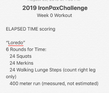F3Ping's tweet photo. 4 #HIM
Where @RadnorPD 
When: 5:15am Every Monday
What: Week 0 @F3IronPax Practice.  Loredo (see below)
Then some dips, flutter kicks and planks.
Everyone got better.  Week started off right....check
COT https://t.co/bmCoHxpzIw