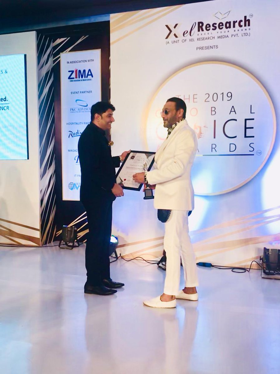 Radicalmindsin's tweet photo. We are truly excited to receive โThe 2019 Global Choice Awardโ from JACKIE SHROFF under Excellence in Service & Leadership category for โFastest Growing & Best BPO Service Provider in Indiaโ
https://t.co/p6wsskpMhN
#RadicalMinds #the2019GlobalChoiceAward https://t.co/dIaekpH9be