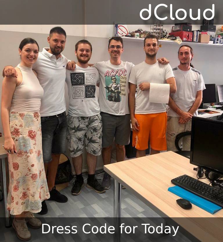dcloudrs's tweet image. It's that kind of Monday when we casually dress alike. 👕😄
dcloud.rs
#whitetshirt #Monday #colleagues