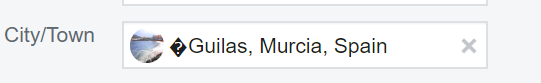 edu_mezcli's tweet photo. Dear @Facebook &amp; @instagram I live in a beautiful city called Águilas, we can also tolerate Aguilas as well; But please, can you correct the error of years of calling my city �Guilas? https://t.co/IcmPfciV3B