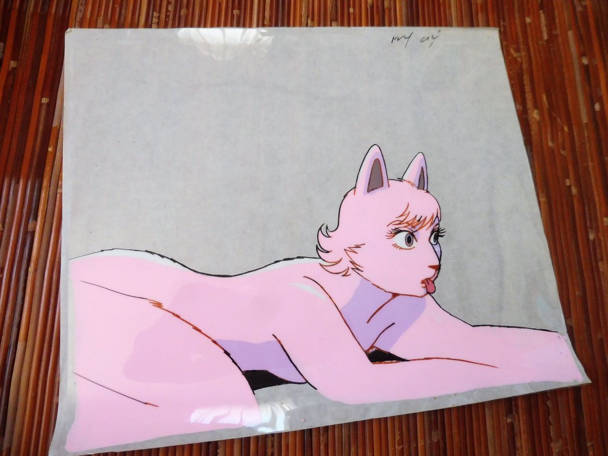 稲垣高広 仮面次郎 バギにハマった私は 放送の翌年 1985年 名古屋で開催された 手塚治虫漫画40年展 でバギのセル画を購入しました 艶めかしい姿態 いろんな手塚アニメのセル画が販売されていたなか これを選んでしまうほどにはバギにいかれてい