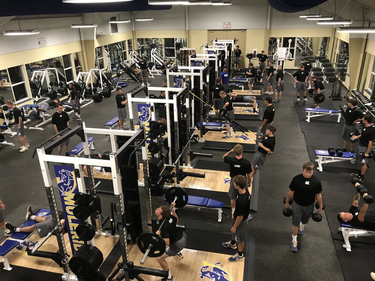 Weight Room Day 1!! #AK #GoBigBlue