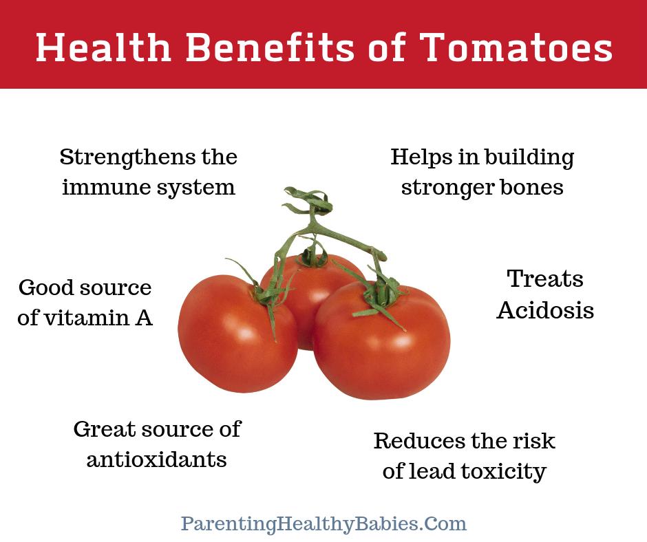 parenting_baby's tweet image. The health benefits of tomato for babies include supply of vitamin A, good source of antioxidants, helps in building stronger bones, remedy for acidosis and reduces the chance of lead toxicity in children.
Read More: bit.ly/2zjx8ea
#benefitsoftomatoes #tomatobenefits