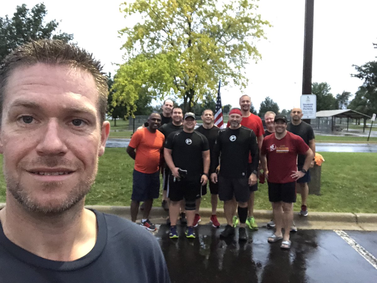 Crambone led 10 PAX including FNG Couch Potato and Rocky DR from Kansas City for a pearls on a string no-OYO workout with his big pole in a lightning storm! LFG!!