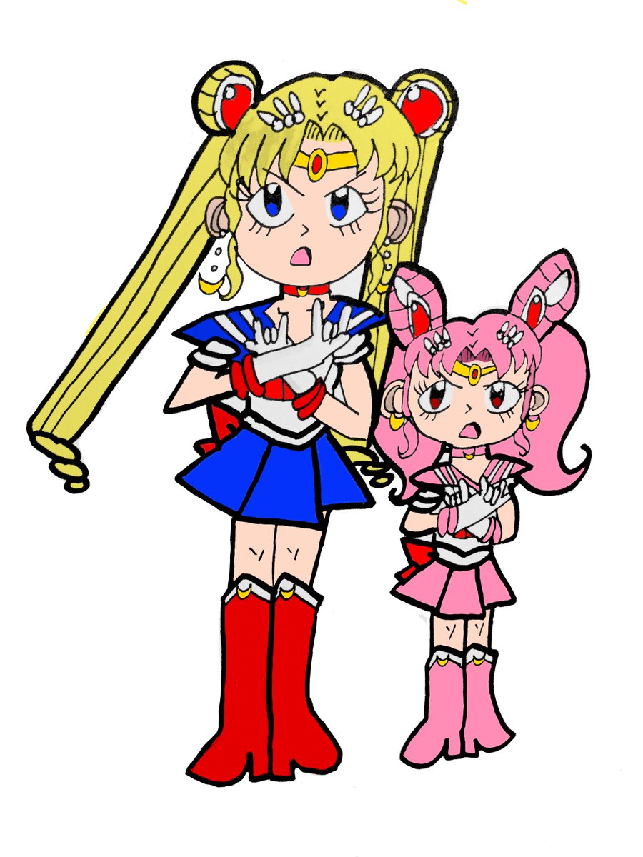 I finally finished. I’m very happy with how it turned out. #SailorMoon #SailorMoonSuperS #Sailorchibimoon