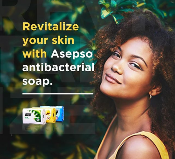 AsepsoNig's tweet photo. Looking to add a natural scent to your bathing routine? 
Get the #Asepso Antibacterial Soap to achieve this result. #Asepso also keeps you protected from germs and diseases. 

#AsepsoCares #mondaythoughts https://t.co/OWQ7JinZuu