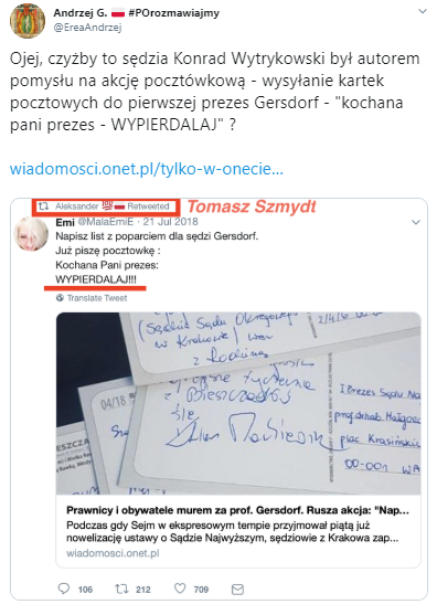 BarPa129i's tweet photo. Takie pierdolety wypisuje @TomaszSkory a prawniczka Emi podaje to dalej... Więc ustalmy fakty
🔴Gersdorf mówiła że dostała TRZY kartki,
🔴Na zdjęciu wklejonym przez Emi są CZTERY zaadresowane
🔴Skory wkleja jakieś "gówno" bez adresu
Pytanie jest po co Skory produkuje fejki? https://t.co/SM440cJ9RN