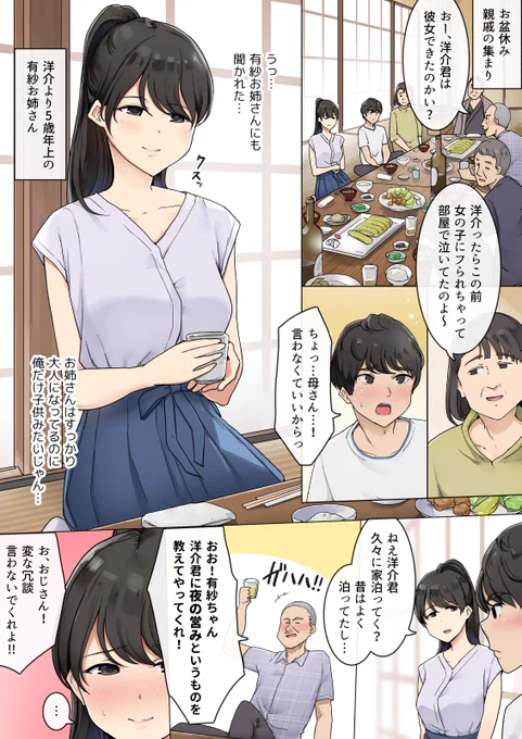 Fantia,Entyで短編漫画更新しました
親戚のお姉さんに筆下ろししてもらうお話です
もし興味をお持ちでしたらご支援していただけると嬉しいです
Fantia【https://t.co/0z3xhucQo3】
Enty【https://t.co/sxnYxcwJHx】 