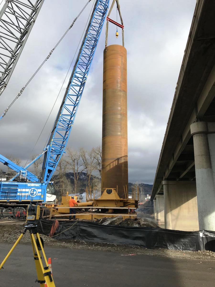SoilmecSpa's tweet photo. The #Soilmec #SC120 #crane, equipped with casing oscillator and clamshell, was used for the #foundationWorks on 2 bridges in northern #Idaho. The project involved the replacement of the original structures on the Idaho Highway 3 (ID-3) https://t.co/btcSeG9rng
#hydraulicrotary https://t.co/ty3tGvnwXQ